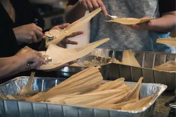 making tamales