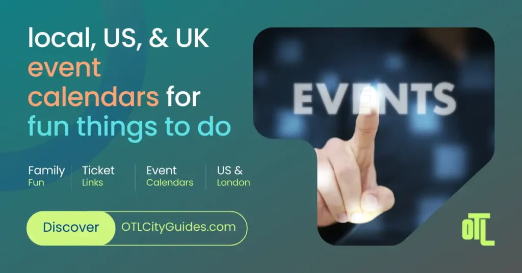 OTL City Guides event calendars, event calendars on otlcityguides.com