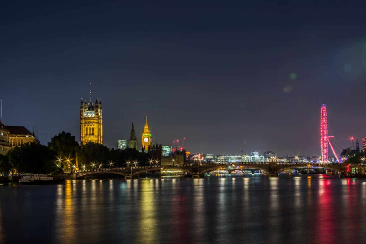 London, London at night