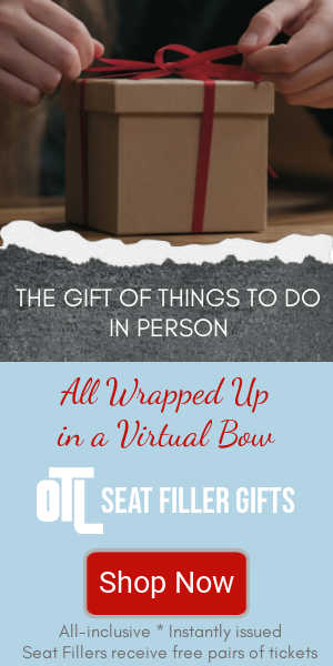 gift of things to do, seat filler gifts, OTL gifts, OTL Seat Fillers Gifts
