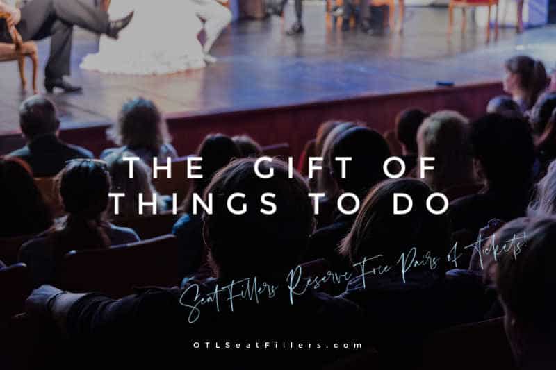 seat filling gifts, seat filler gifts, gifts of things to do