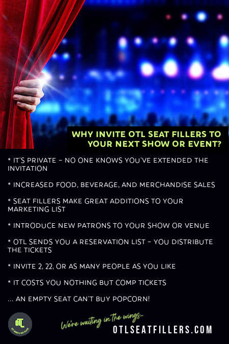 invite seat fillers, seat filling, OTL Seat Filleres