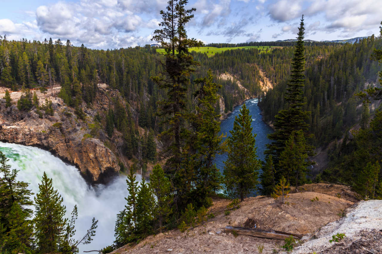 camping Yellowstone, Yellowstone National Park