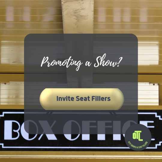 seat filling, fill seats, how to fill seats, event promotion ideas, how to promote an event