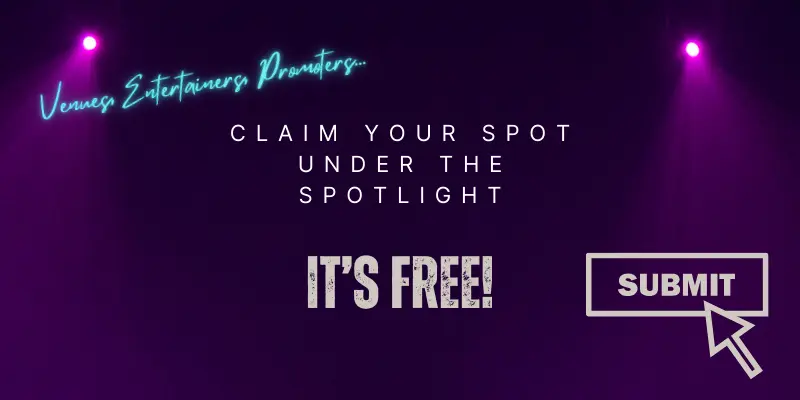 Claim your spot under the spotlight - it's free! Submit.