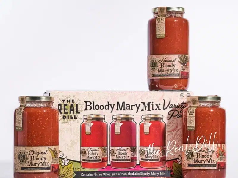 The Real Dill Bloody Mary Mix variety pack with jars—Denver gift idea for food & drink lovers.