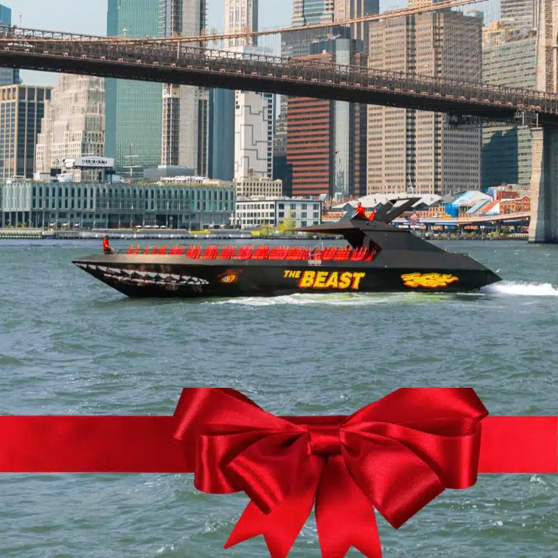Extreme experience gift – high-speed boat ride on The Beast.
