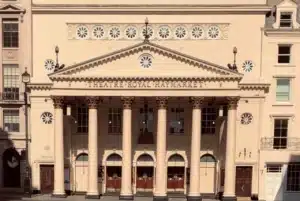 Theatre Royal Haymarket in London, featured in OTL Seat Fillers' Historic Theatres of the US and UK series.